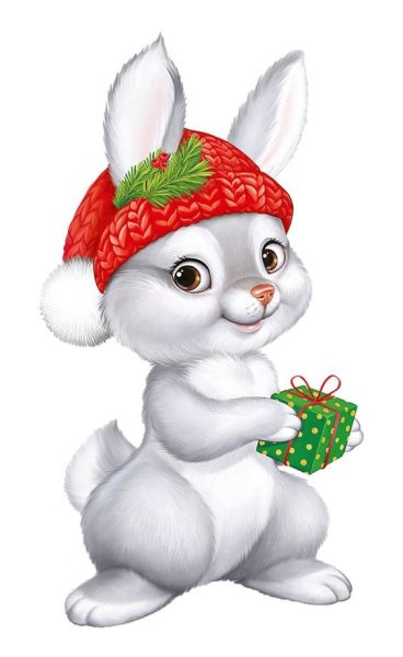 Новогодний зайчик