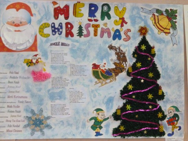 Новогодняя открытка по английскому языку