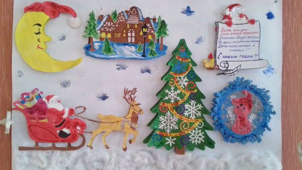 Плакат на новый год