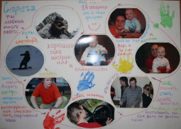 Плакат папе на юбилей