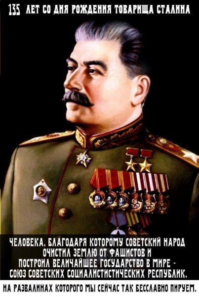 Сталин Иосиф Виссарионович день рождения