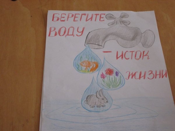Рисунок на тему вода бесценный дар природы