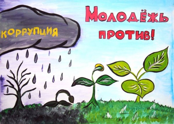 Молодежь против коррупции плакаты