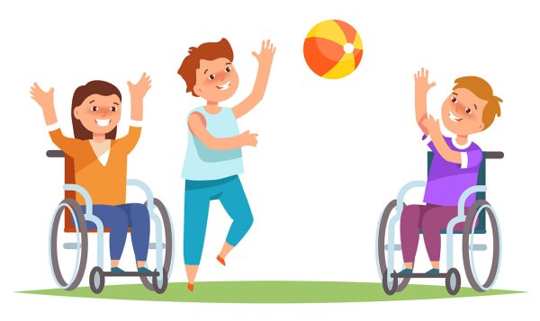 Иллюстрации на тему дети с ограниченными возможностями