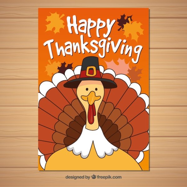 День Благодарения плакат