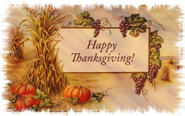 Happy Thanksgiving открытки