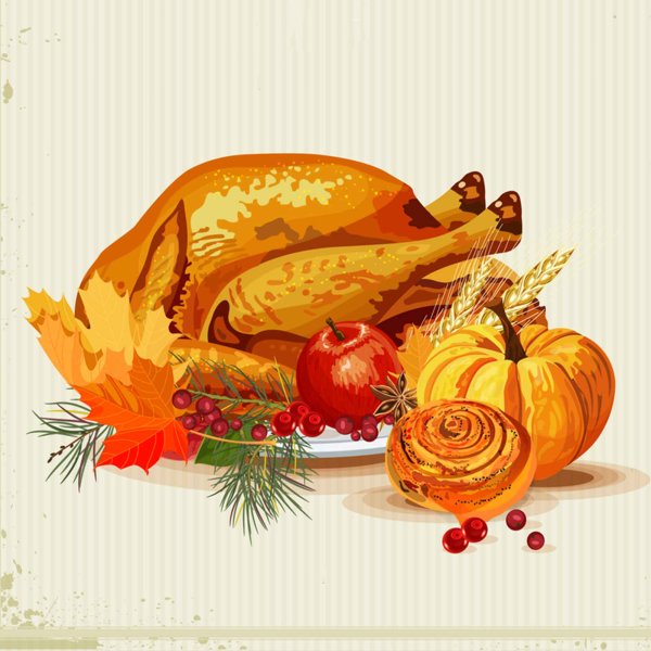 День Благодарения плакат