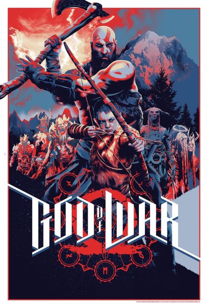 God of War 2018 Постер