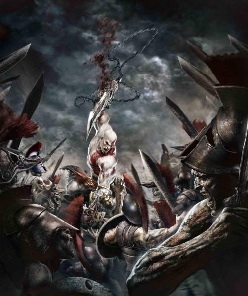 God of War 3 Постер