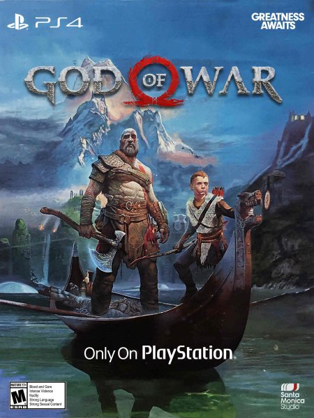God of War 2018 ps4 диск