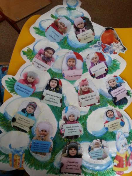 Фотогазета к новому году детский сад