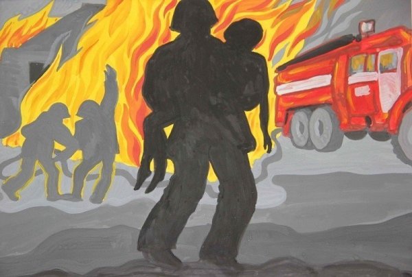 Рисунок на тему МЧС