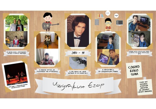 Плакат ученик года