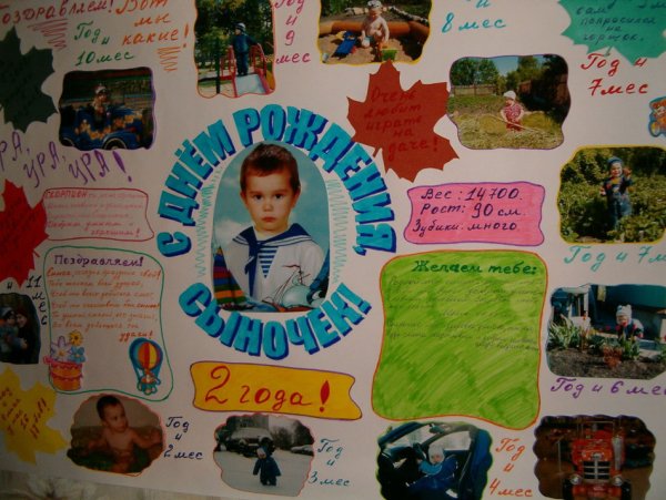 Стенгазета ученик года