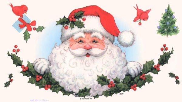 Новогодние рисунки Англии