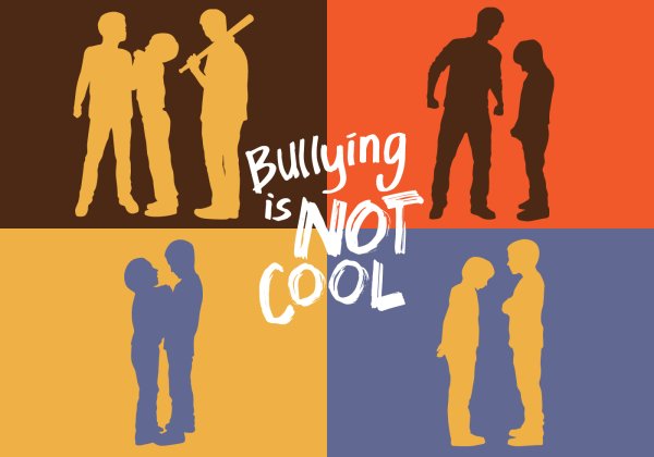 Плакат буллинг в школе