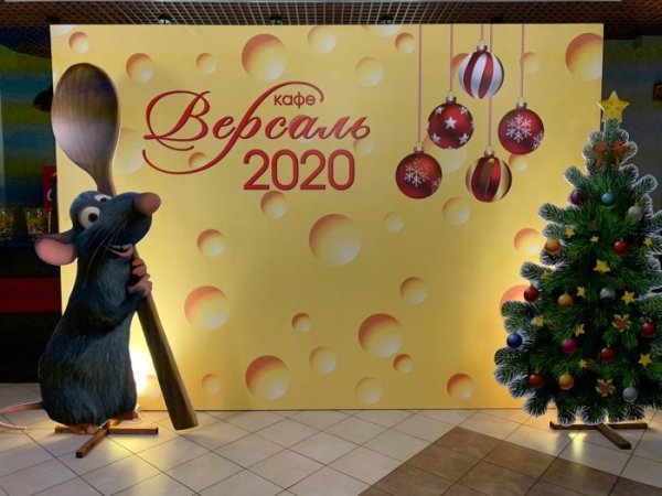 Версаль Новогодняя фотозона