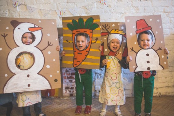 Фотозона с дедом Морозом