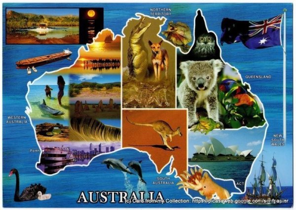 Австралия коллаж