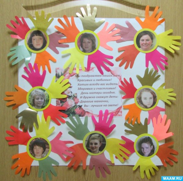 Стенгазета ко Дню матери