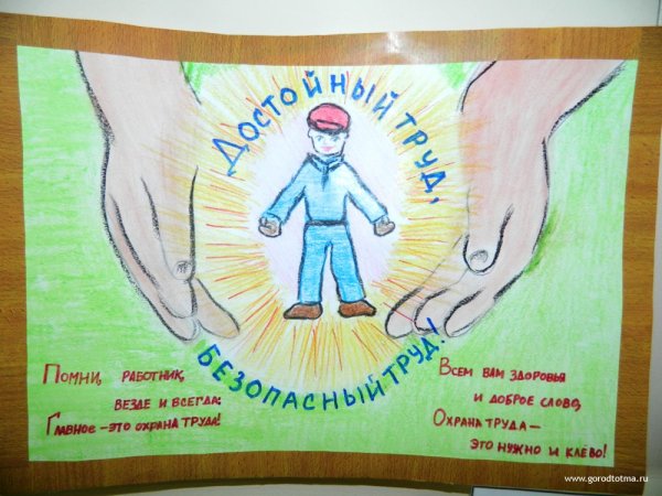 Рисунки по охране труда