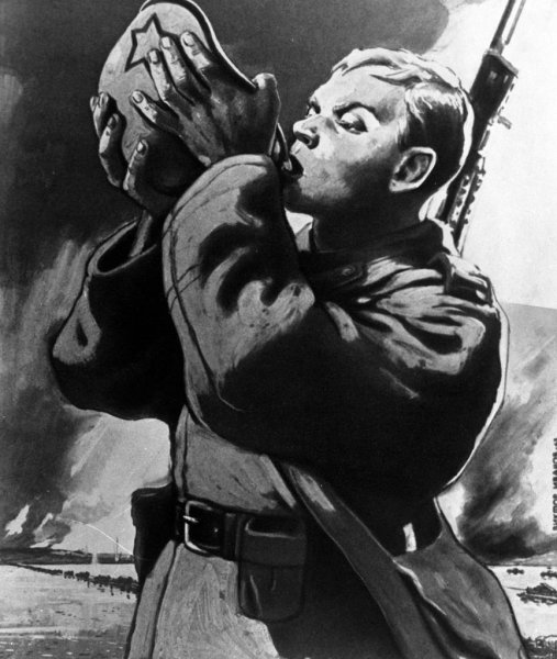 Плакат пьем воду из родного Днепра будем пить из прута Немана и БУГА