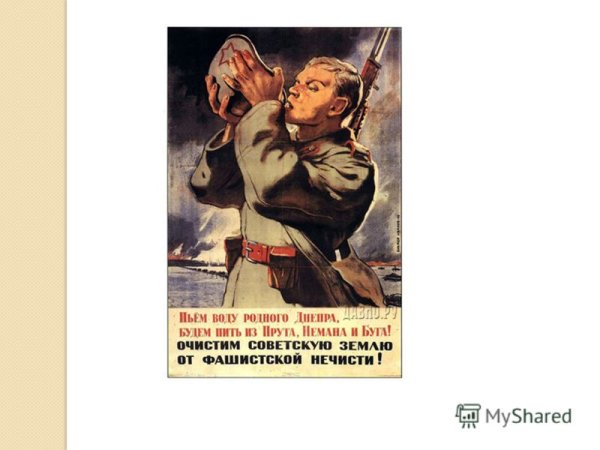 Очистим советскую землю от фашистской нечисти плакат