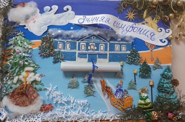 Новогодний плакат