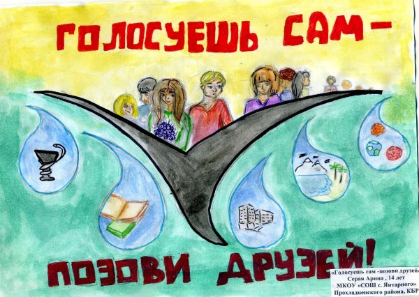 Плакат сделай свой выбор