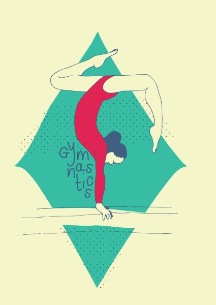Спортивная гимнастика плакат