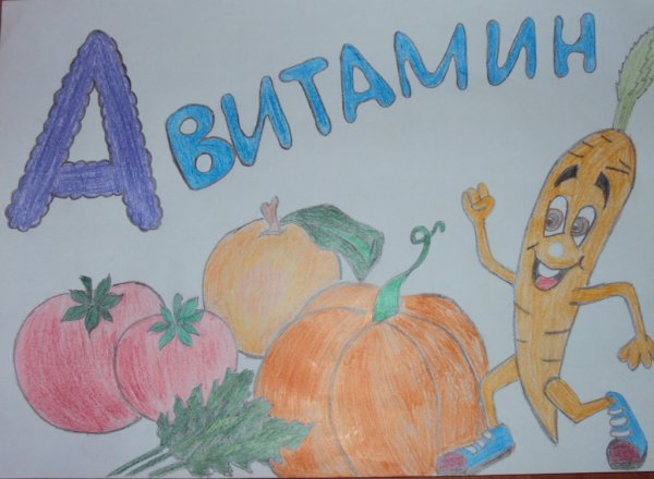 Про витамины для детей дошкольного возраста