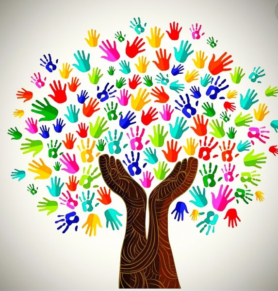 Рисование дерево дружбы