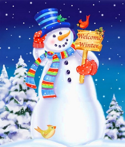 Снеговик Плаксин