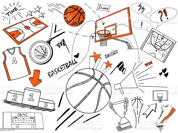 Баскетбол иллюстрации