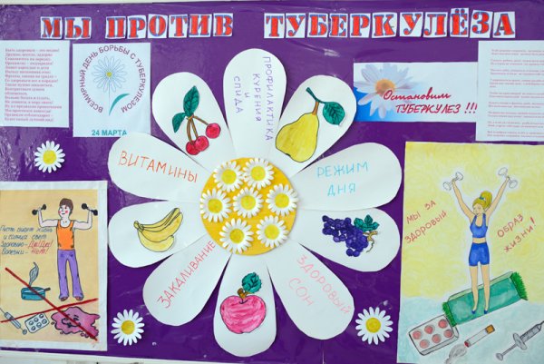 Плакат профилактика туберкулеза