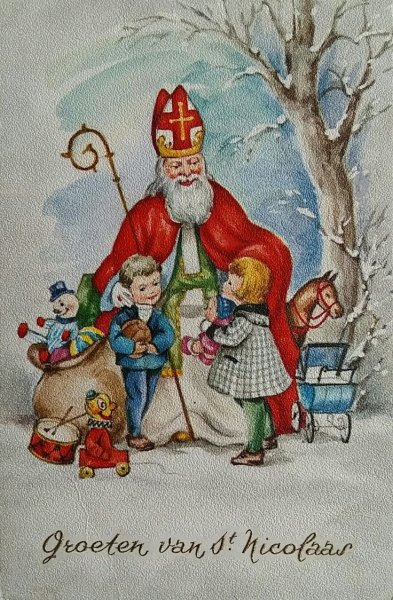 Святой Николай Чудотворец дед Мороз