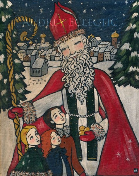 Святой Николай Чудотворец Санта Клаус