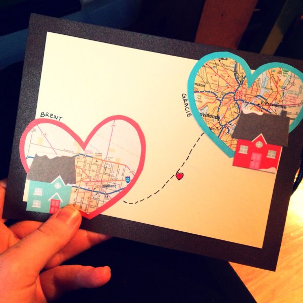 Подарок парню на плакате