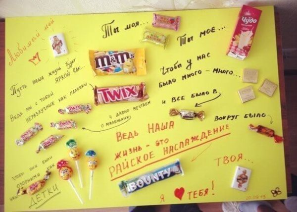 Плакат мужу на годовщину свадьбы