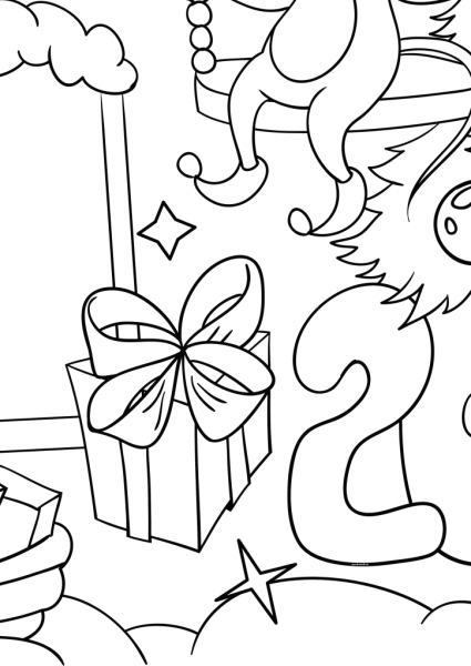 Новогодний плакат