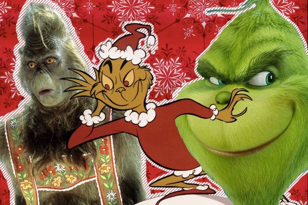 Мистер Гринч надпись