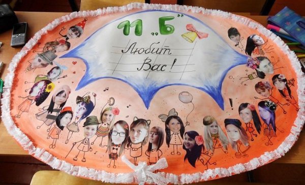 Плакат к юбилею школы своими руками