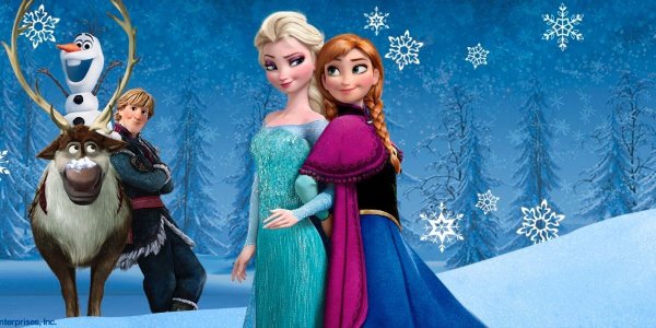 Новогодние открытки с холодным сердцем