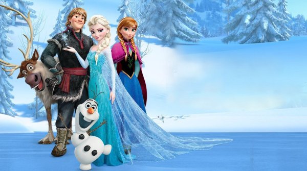 Замок Холодное сердце Эльза и Олаф