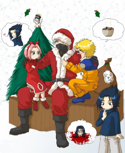 Санта Клаус аниме