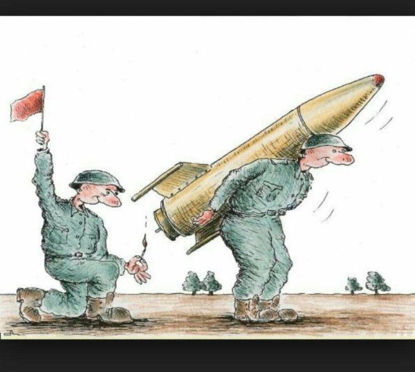 Артиллерийские карикатуры