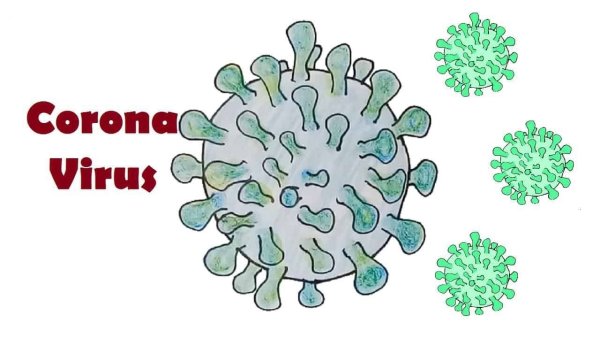Рисунок коронавируса