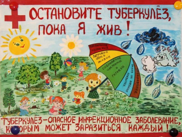 Плакат по туберкулезу