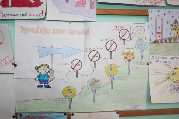 Здоровое поколение плакат