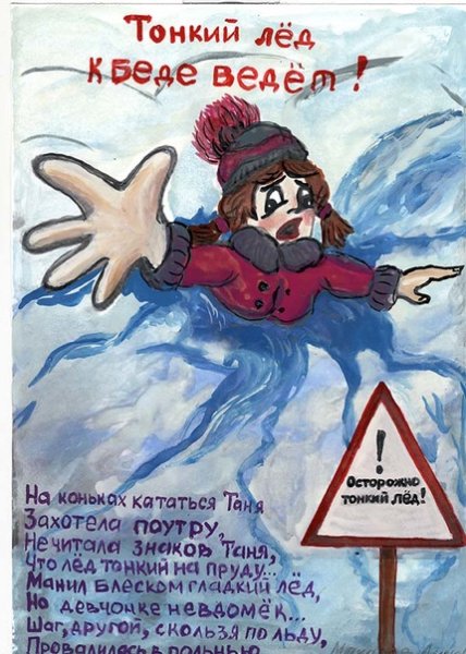 Осторожно тонкий лед